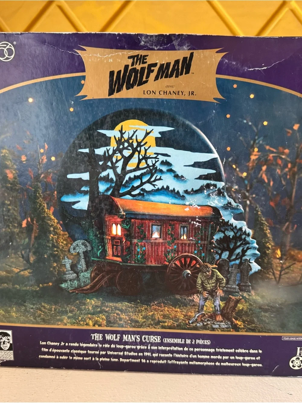 Department 56 The Wolf Man’s Curse Monsters series